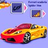 Ferrari scuderia car coloring